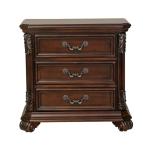 Messina Estates 3 Drawer Night Stand - Image 4
