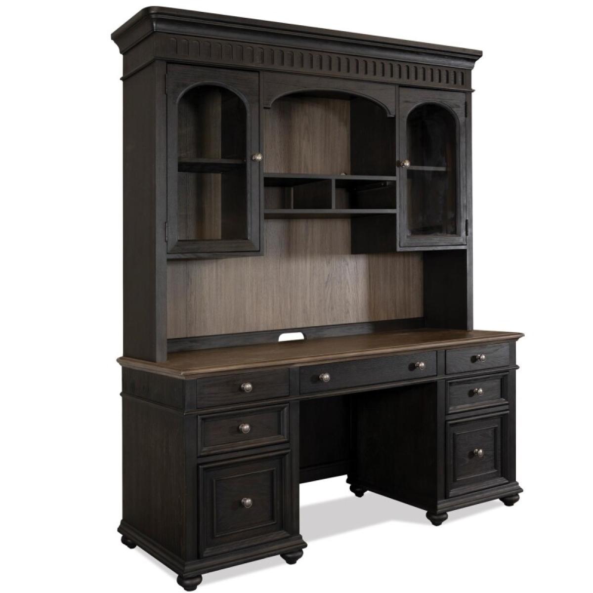 Regency Credenza And Hutch - Image 6