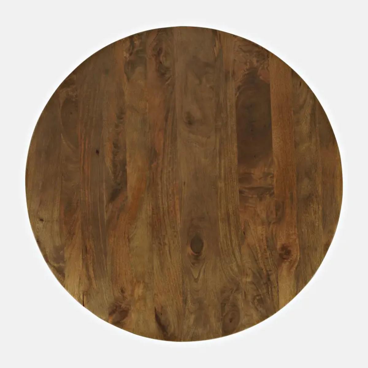 Bodhi Round Solid Wood Dining Table - Image 6