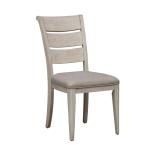 Farmhouse Reimagined Ladder Back Uph Side Chair (RTA) - Image 3