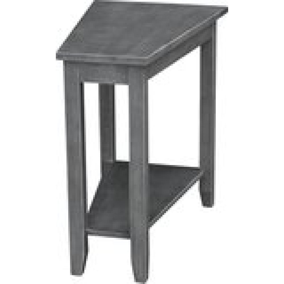 Destinations Collection - Keystone Accent Table in Heather Gray - Image 4