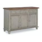 Vista Collection Buffet in Hickory & Stone - Image 5