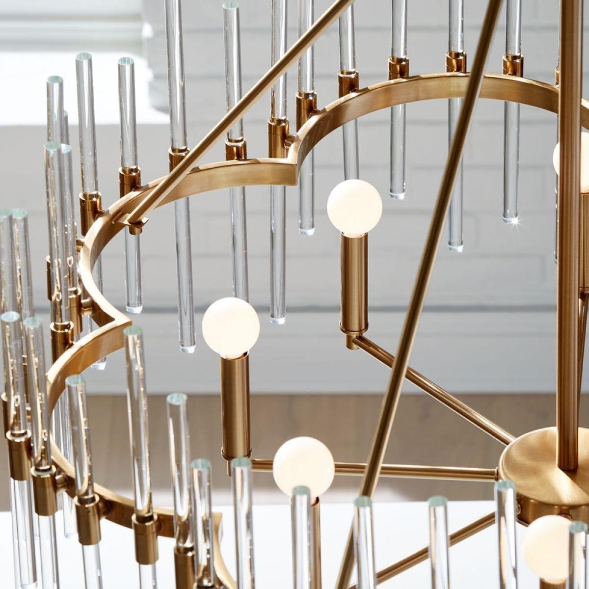 Crystal Stick, 8 Lt Chandelier - Image 5