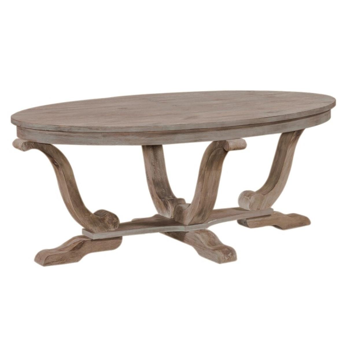 Greystone Mill Oval Cocktail Table - Image 3