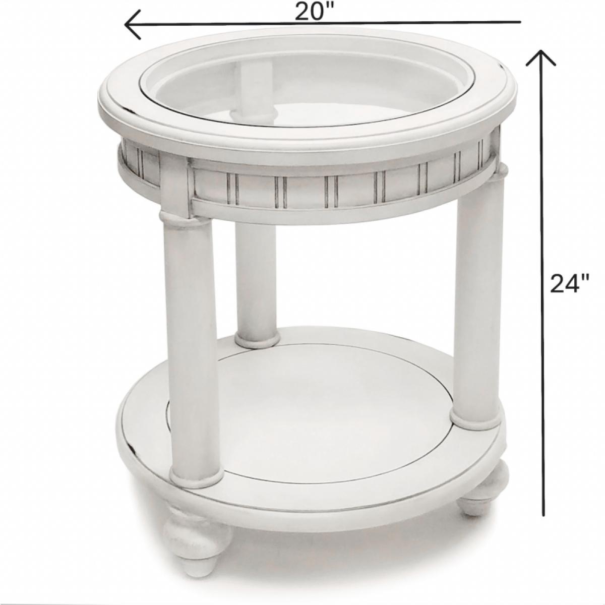 Monaco Round End Table - Image 19