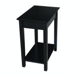 Destinations Collection - Narrow End Table in Black - Image 3
