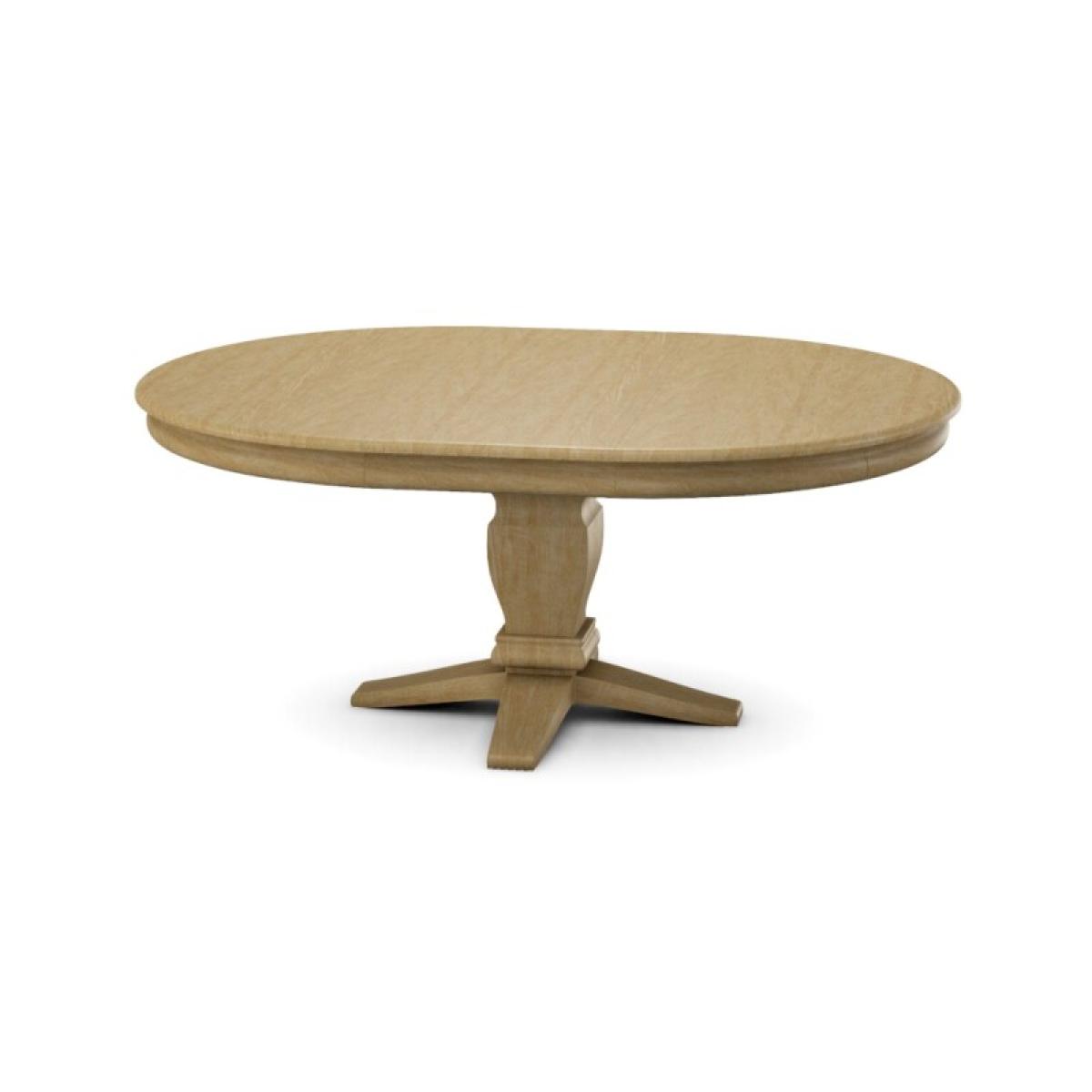 Build Your Own Pedestal Table w/ 54" x 72" Butterfly Leaf Extension Top w/Half Bullnose Edge - Image 24