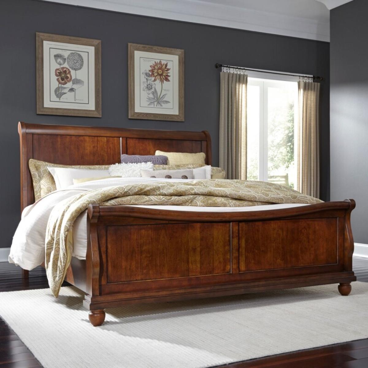 King California Sleigh Bed - Image 2