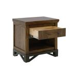 1 Drawer, 1 Shelf, Nightstand - Walnut - Image 5