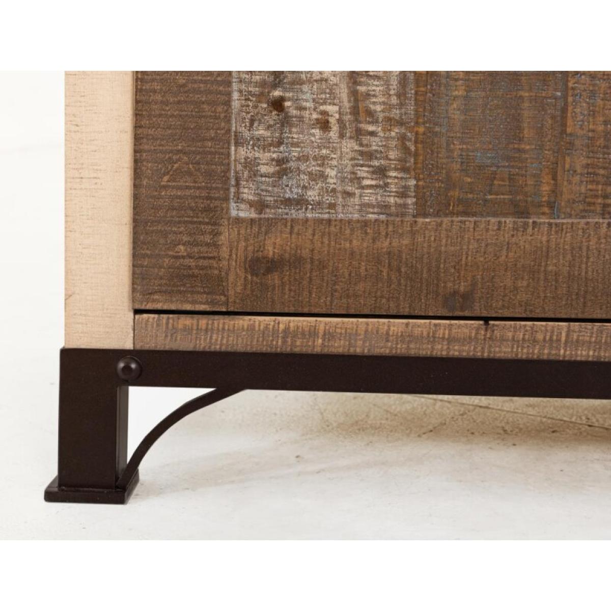 3 Drawer 1 Sliding Door 2 Door Gentleman's Chest - Antique - Image 9