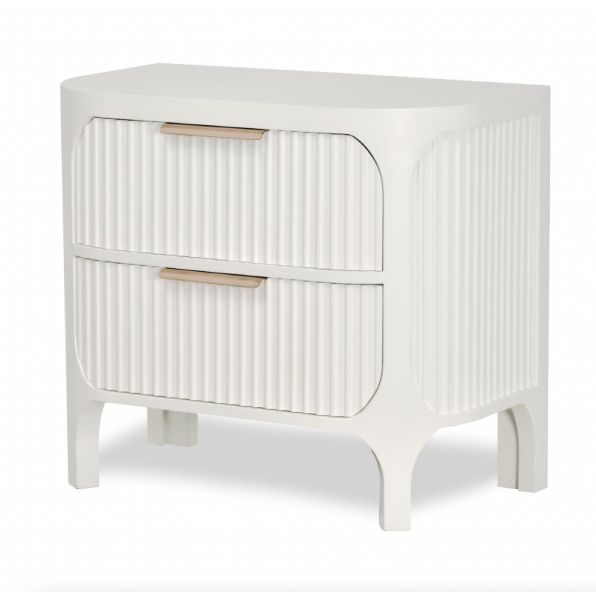 Montauk 2-drawer Electrified Nightstand - Image 2