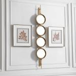 Button Mirror, Gold - Image 8