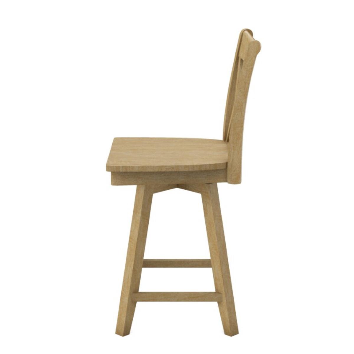 24'' XX Back Swivel Counter Stool - Image 14