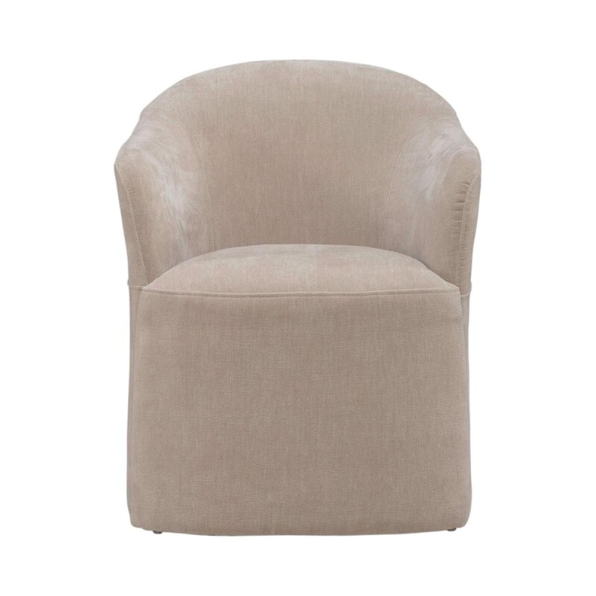 Accent Dining Chair w/ Casters - Wicker - Image 5