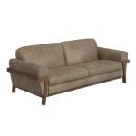 Wooden Frame & Base, Sofa - Loft Brown