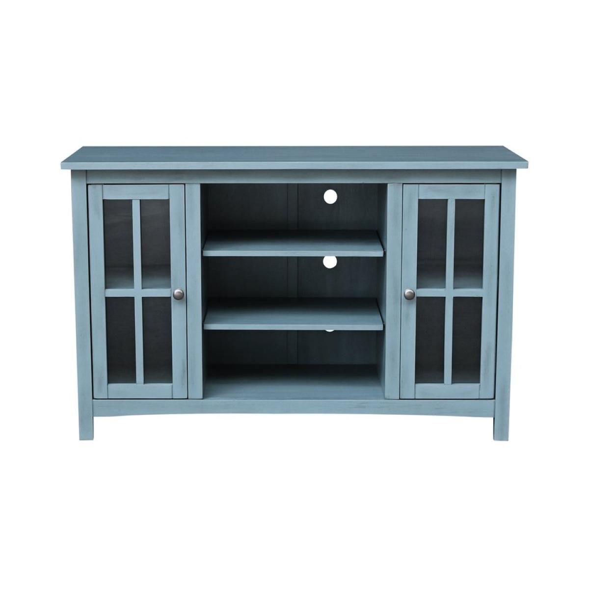 Destinations Collection - 48'' TV Stand in Ocean Blue - Image 4