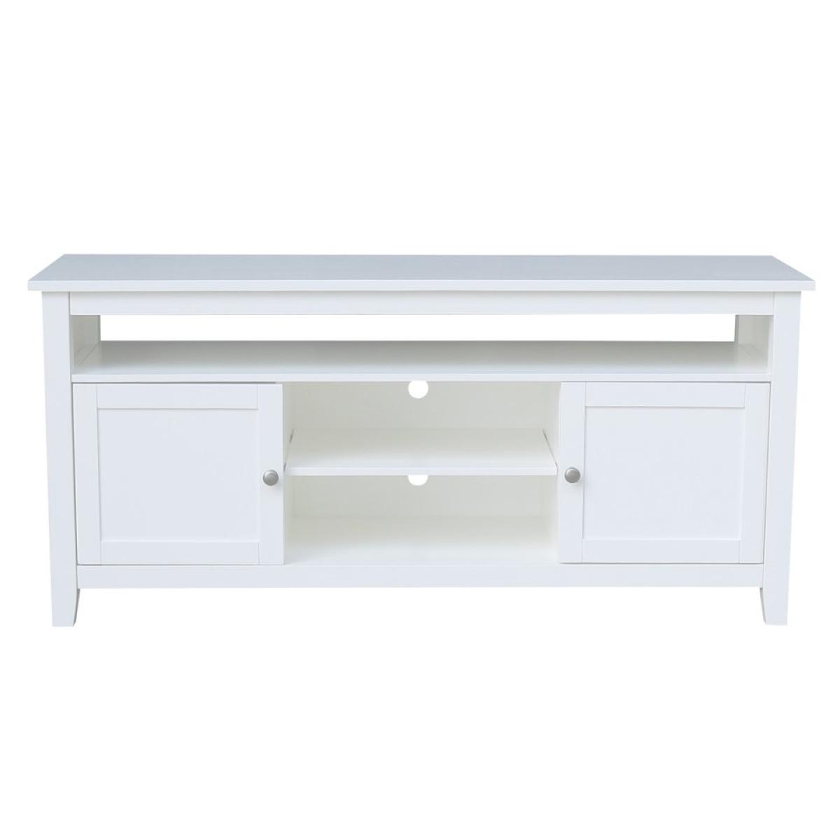 Destinations Collection - Sturbridge TV Center in Pure White - Image 4