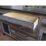 6 Drawer 2 Doors Buffet - Antique - Image 5