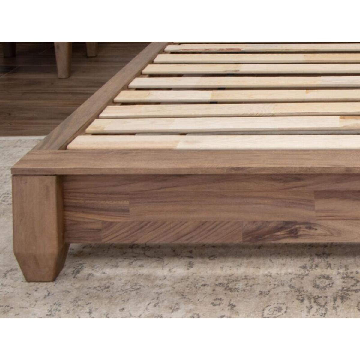 Parota Nova, Upholstered Headboard King Bed - Parota Nova - Image 6