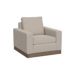 Wooden Frame & Base, Armchair - Georgia