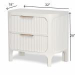 Montauk 2-drawer Electrified Nightstand - Image 7