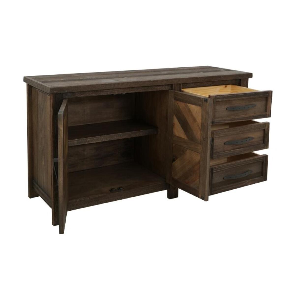 3 Drawer, 2 Door, Buffet - Dutton - Image 3