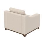 Wooden Frame & Base, Armchair - Natural Parota - Image 4