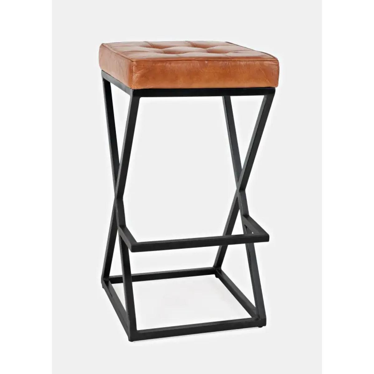 Brooks Leather Counter Stool - Image 2
