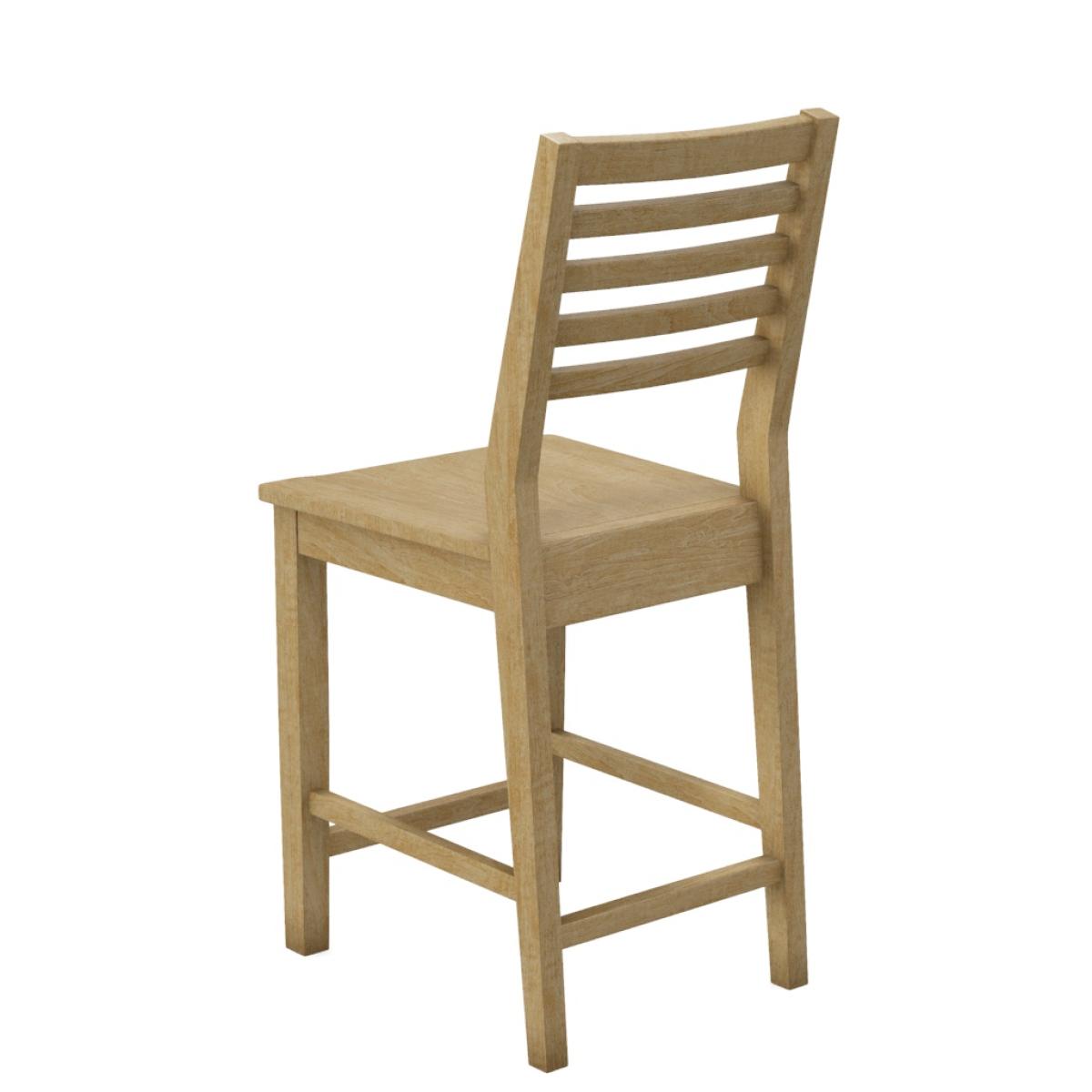 24" Aspen Ladder Back Counter Stool - Image 19