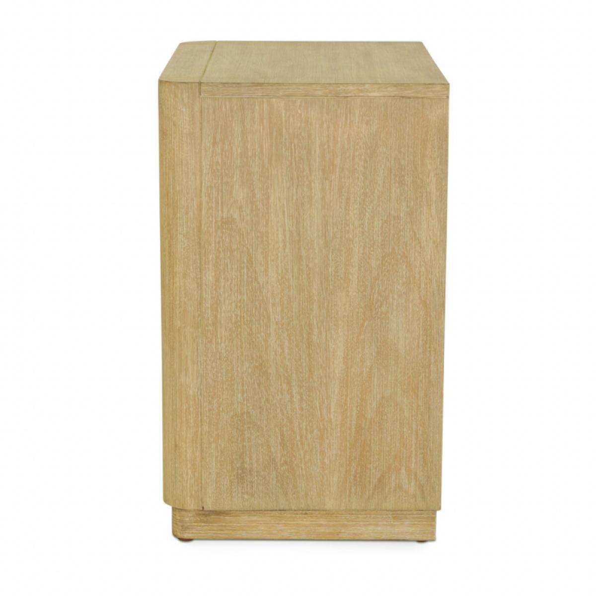 Hyde Park 2 Drawer Electrified Nightstand - Image 5