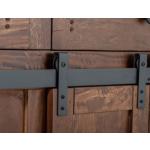 3 Drawer 4 Doors 2 Sliding Doors Wood Island - Parota - Image 9