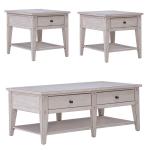 Lake House 3 Piece Set (1-Cocktail 2-End Tables) - Image 3