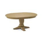 Build Your Own Pedestal Table w/ 48" x 66" Butterfly Leaf Extension Tabletop w/Half Bullnose Edge - Image 39