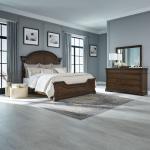 King California Poster Bed, Dresser & Mirror