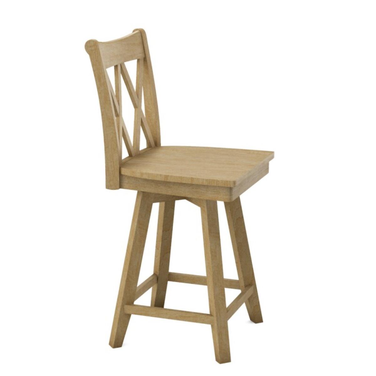 24'' XX Back Swivel Counter Stool - Image 34