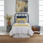 Vintage Series Full Metal Headboard - Navy