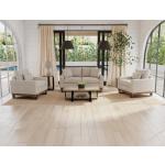 Metal & Wood Base, Loveseat - Mita - Image 3