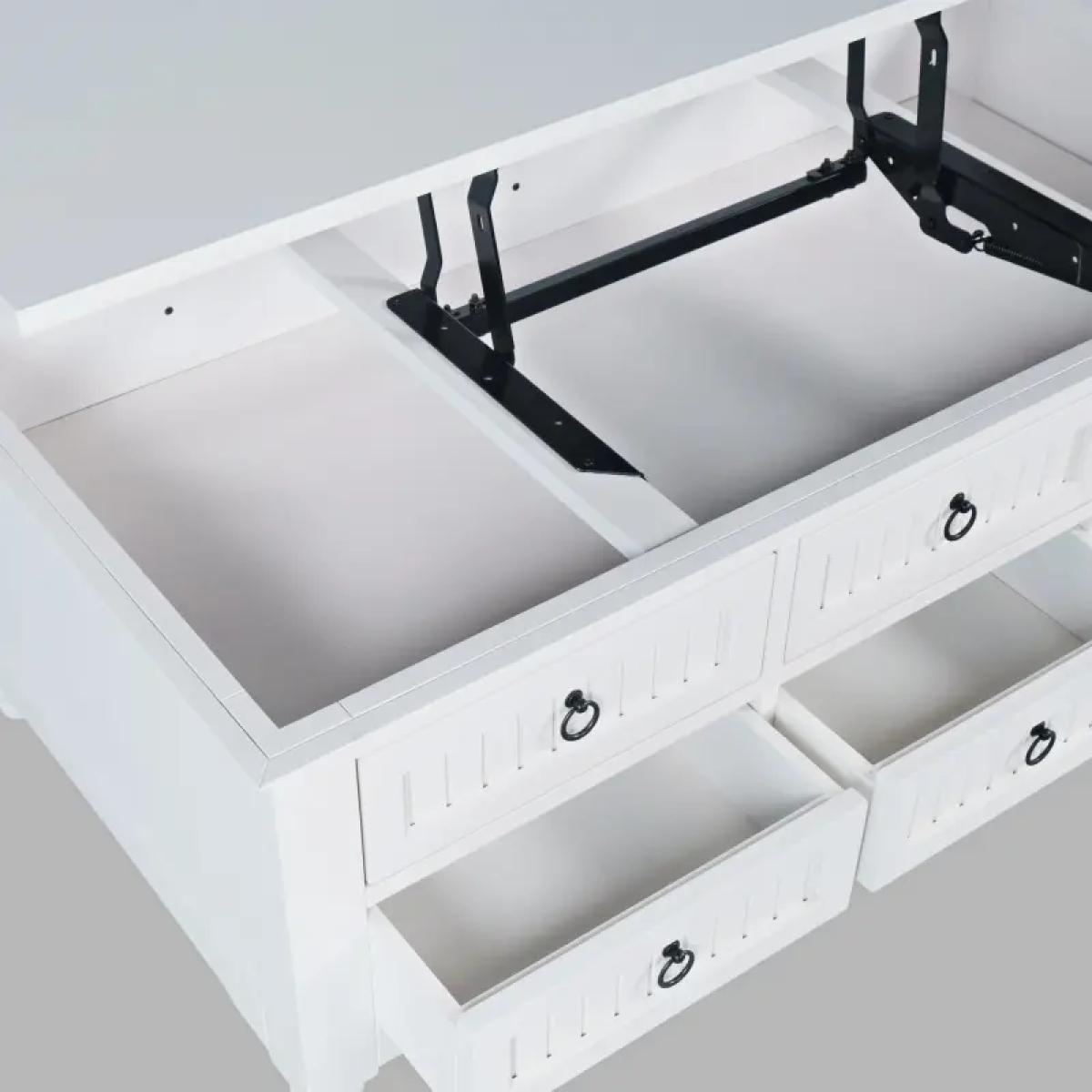 Westport Castered Lift Top Table - Image 5
