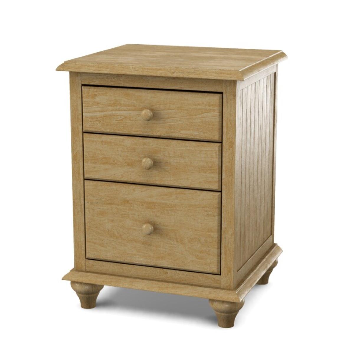 Cottage 3-Drawer Nightstand - Image 7