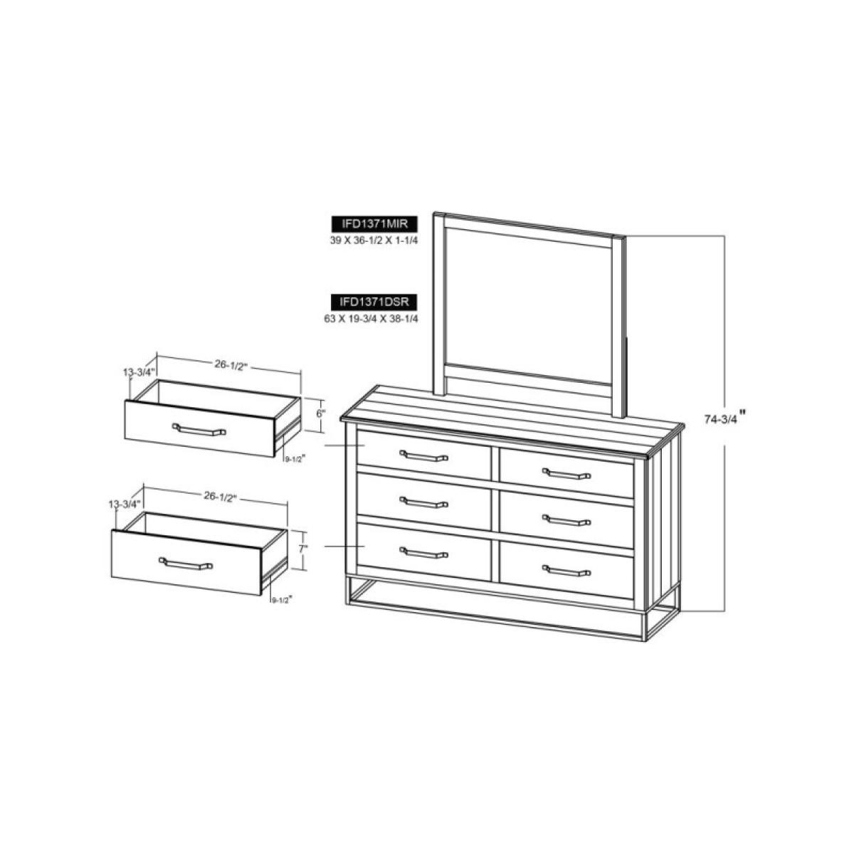 Mirror - Teak - Image 7