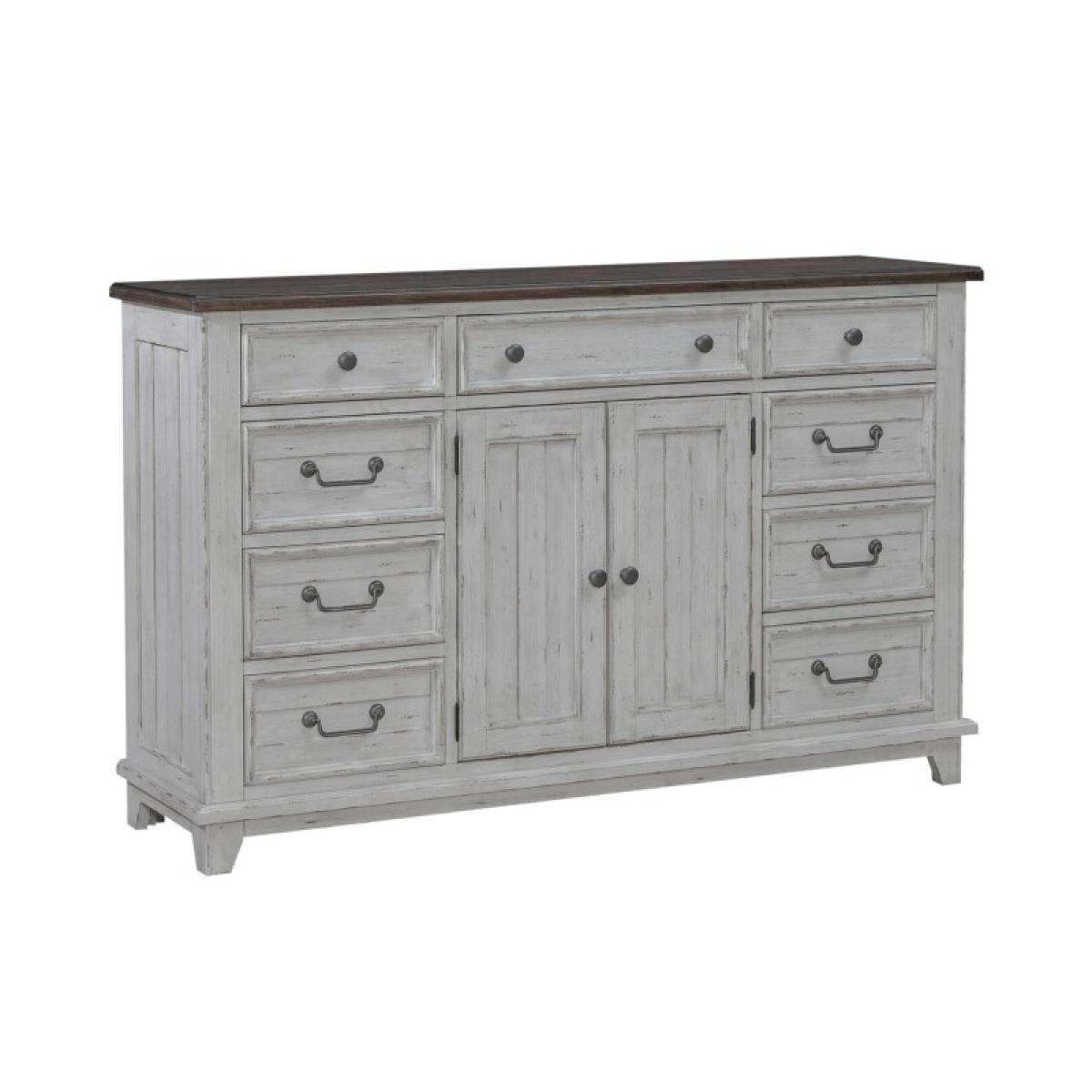 River Place 2 Door 9 Drawer Dresser - Image 3