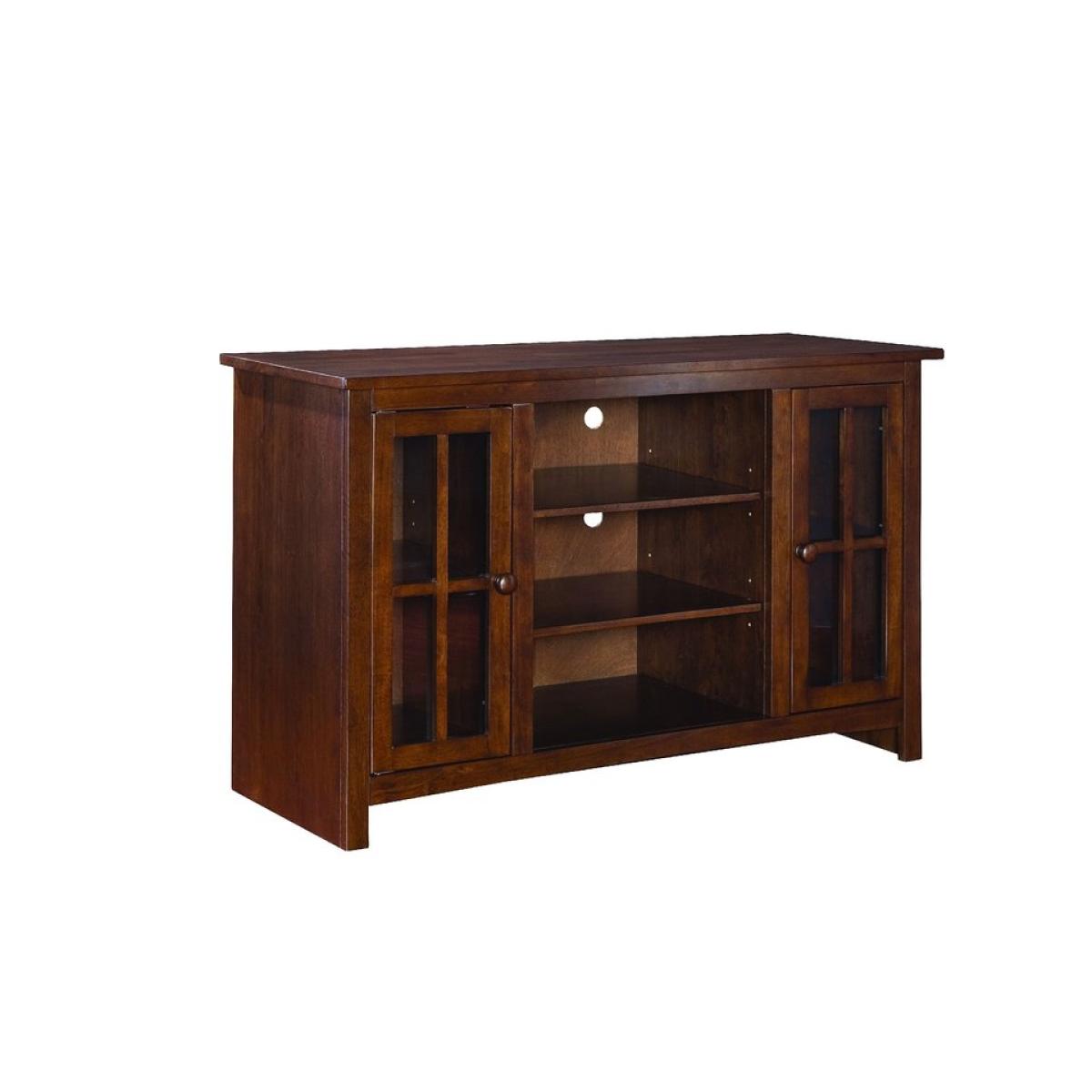 Destinations Collection - 48''H TV Stand in Espresso - Image 2