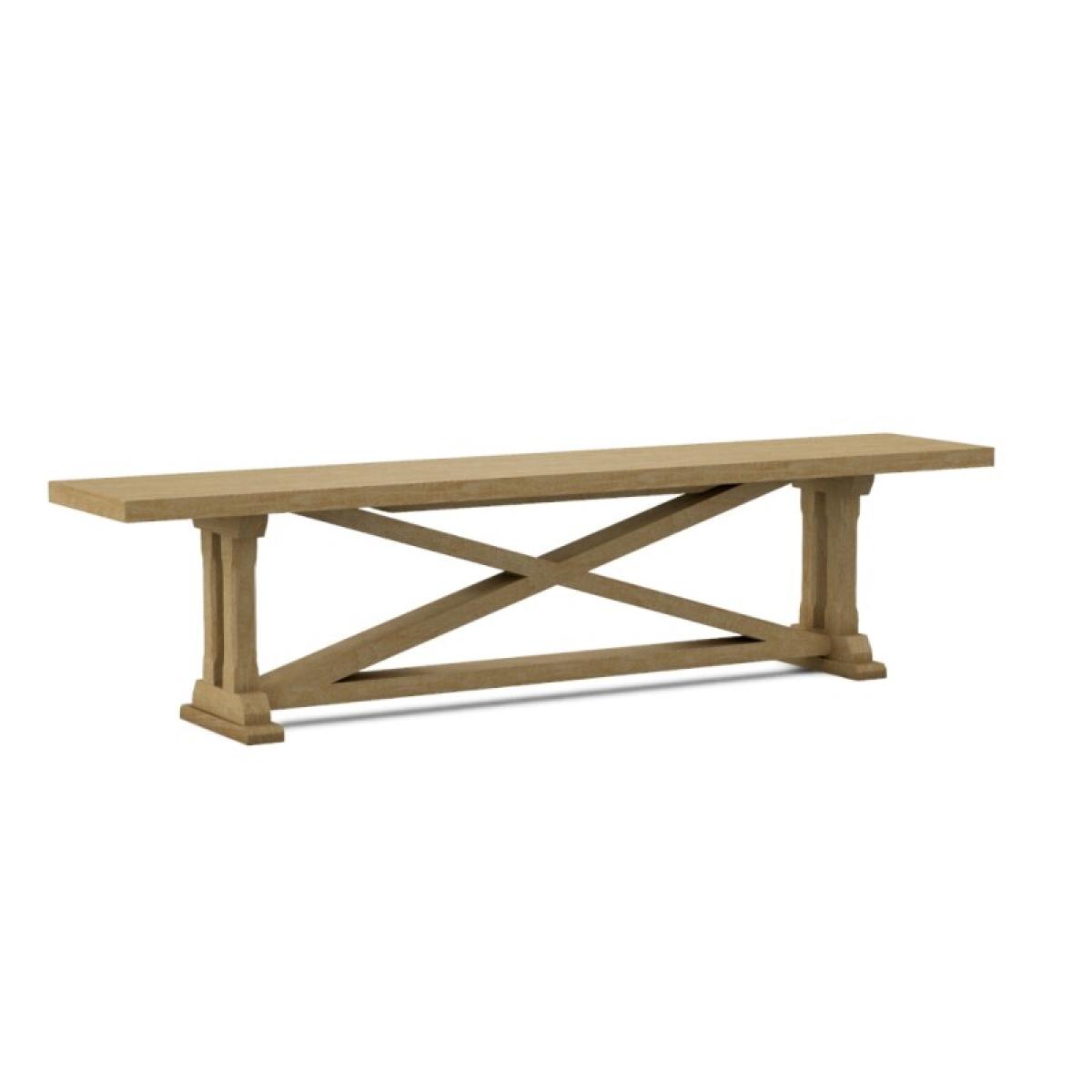 Alexa Trestle Bench Top & Base - BE-172TA - Image 2