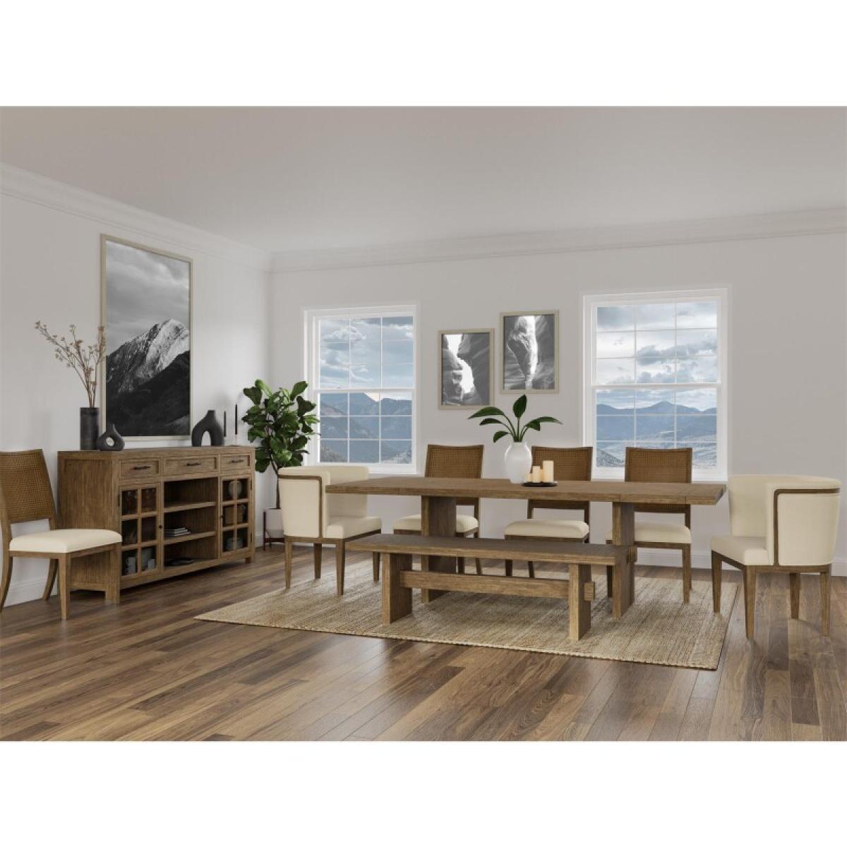 Bozeman Trestle Dining Table - Image 10