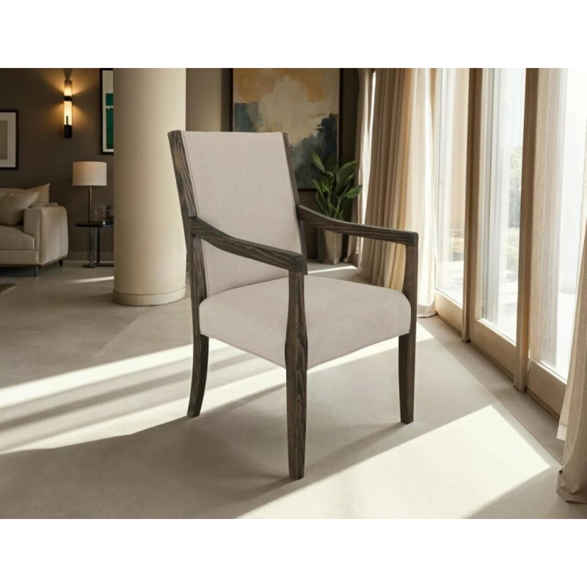Black Verona Dining Armchair - Image 5