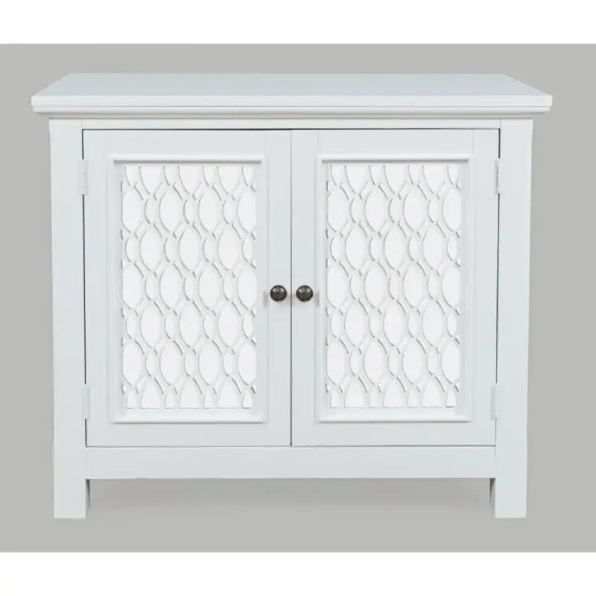 Isabella 38" Mirrored Accent Cabinet - Image 2