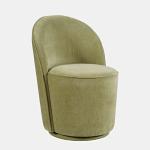 Landon Swivel Dining Chair (2/ctn)