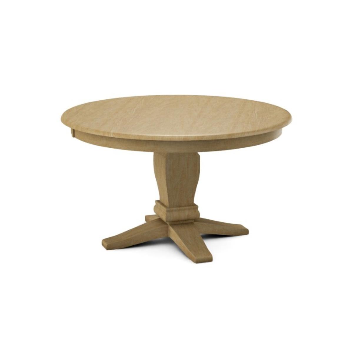 Build Your Own Pedestal Table w/ 52" Round Tabletop w/Reverse Bevel Edge - Image 12