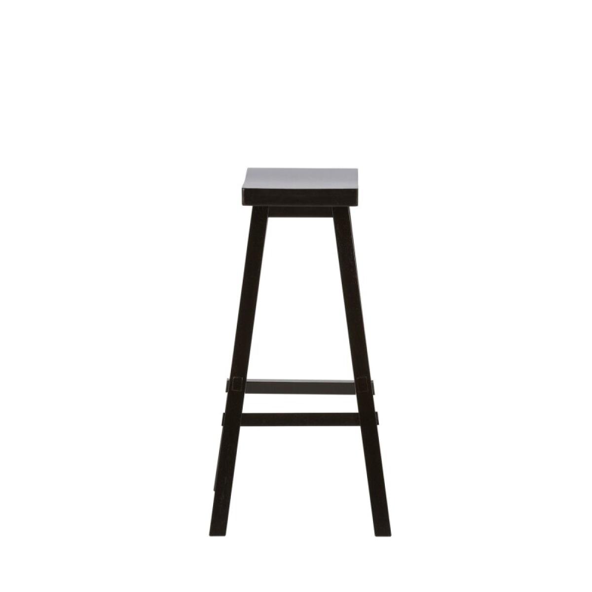 30 Inch Sawhorse Barstool - Black (RTA) - Image 4