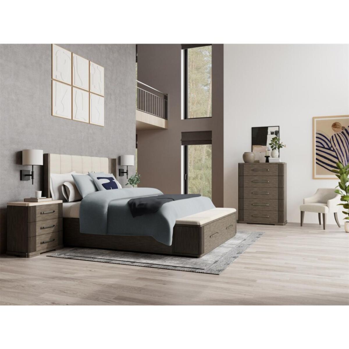 Sariel Queen Upholstered Storage Bed - Image 2